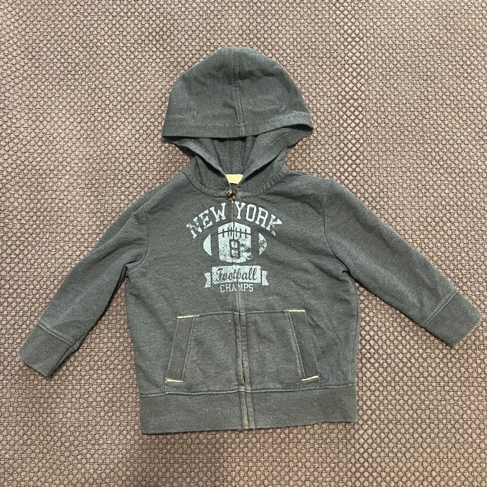 Zip up hoodie